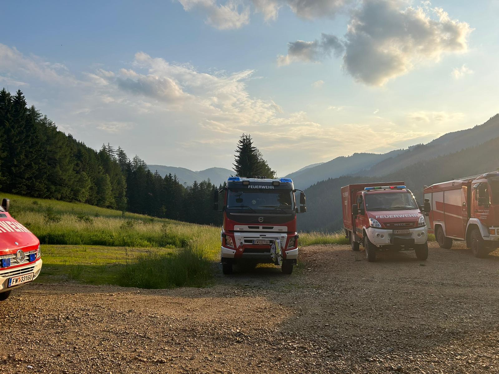 Übung Gamsgraben Freiwillige Feuerwehr der Stadt Frohnleiten