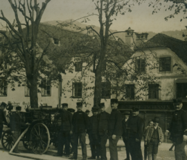 benzinbetriebene Motorspritze Fa. Kernreuther
